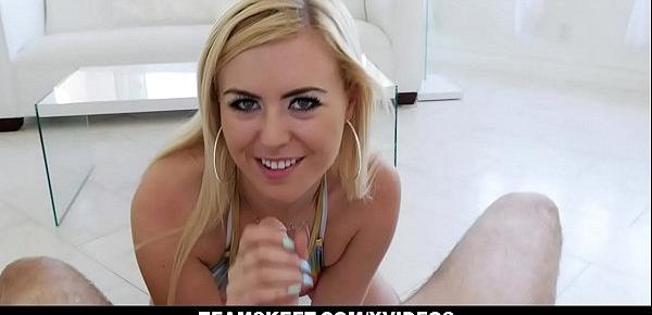  Gorgeous Blondie (Summer Day) Gives A Great POV Blowjob - Teamskeet